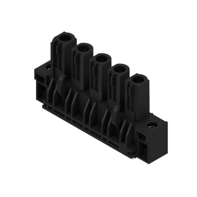 WEIDMULLER BLL 7.62HP/05/180F 3.2SN BK BX Wtyki PCB (złącza płyty), 7.62 mm, Liczba biegunów: 5, kąt odejścia: 180° 1122140000 /36szt./ (1122140000)