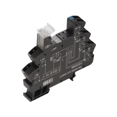 WEIDMULLER TRZ 60VUC 2CO EMPTY Podstawa przekaźnika, IP20, 60 V UC ±10 %, Prostownik, 2 zestyk przełączny , 10 A, złącze sprężynowe 1124130000 /10szt./ (1124130000)