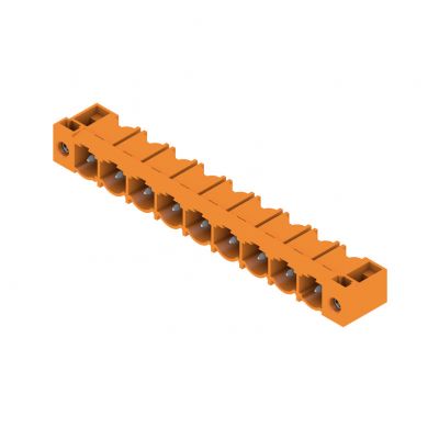 WEIDMULLER SL 7.62HP/09/90F 3.2 SN OR BX Wtyki PCB (złącza płyty), 7.62 mm, Liczba biegunów: 9, kąt odejścia: 90° 1124370000 /24szt./ (1124370000)