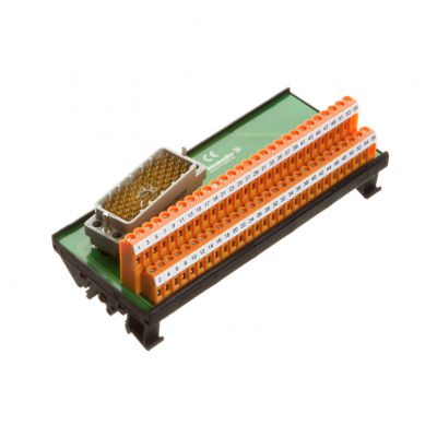 WEIDMULLER RS ELCO 56/54LM S Moduł interfejsu z terminalem, złączem, Złącza wtykowe ELCO, Wtyk 56 bieg, LP2N 5.08mm, 54 P, złącze śrubowe 1126750000 /1szt./ (1126750000)