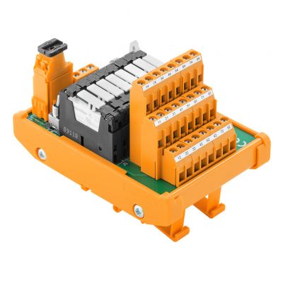WEIDMULLER RSM-8 PLC C SW 1CO S Moduł interfejsu z przekaźnikami, RSS, LL3R 5.08 mm, złącze śrubowe, Złącze wtykowe zgodne z IEC60603-13 / DIN41651, Wtyczka 20-biegunowa, 24 V DC ± 1 1128990000 /1szt. (1128990000)