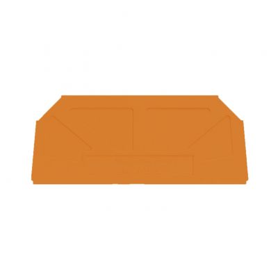 WEIDMULLER WAP WTL6 SL OR Płytka końcowa (styki), 82.2 mm x 1.5 mm, Ciemnobeżowy 1135170000 /20szt./ (1135170000)