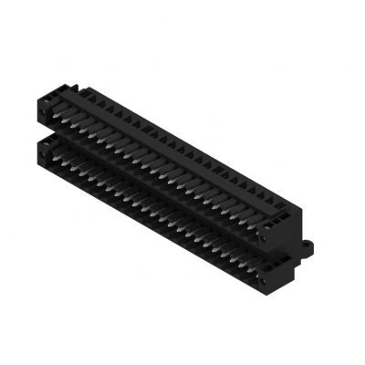 WEIDMULLER SLD 3.50/48/90F 3.2SN BK BX Wtyki PCB (złącza płyty), 3.50 mm, Liczba biegunów: 48, kąt odejścia: 90° 1139090000 /10szt./ (1139090000)