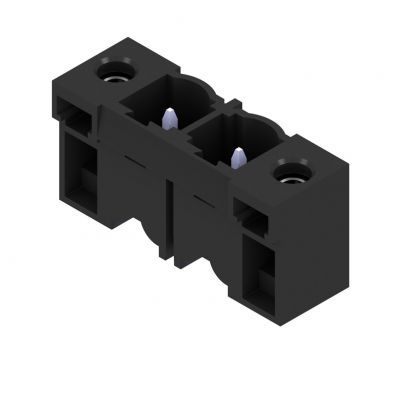 WEIDMULLER SL 7.62HP/02/180F 3.2 SN BK BX Wtyki PCB (złącza płyty), 7.62 mm, Liczba biegunów: 2, kąt odejścia: 180° 1140870000 /72szt./ (1140870000)