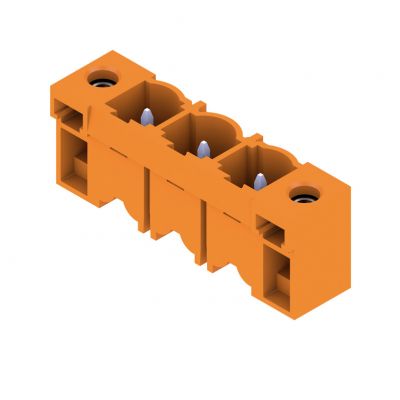 WEIDMULLER SL 7.62HP/03/180F 3.2 SN OR BX Wtyki PCB (złącza płyty), 7.62 mm, Liczba biegunów: 3, kąt odejścia: 180° 1140990000 /54szt./ (1140990000)