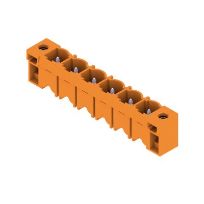 WEIDMULLER SL 7.62HP/06/180F 3.2 SN OR BX Wtyki PCB (złącza płyty), 7.62 mm, Liczba biegunów: 6, kąt odejścia: 180° 1141020000 /30szt./ (1141020000)