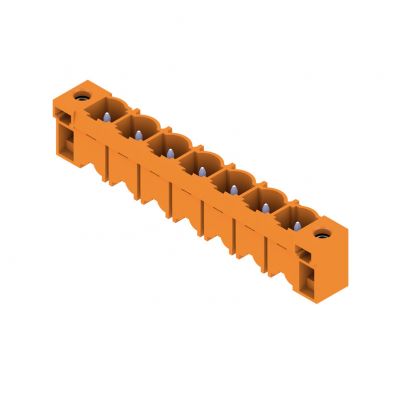 WEIDMULLER SL 7.62HP/07/180F 3.2 SN OR BX Wtyki PCB (złącza płyty), 7.62 mm, Liczba biegunów: 7, kąt odejścia: 180° 1141030000 /24szt./ (1141030000)