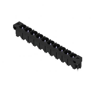 WEIDMULLER SL 7.62HP/10/180LF 3.2 SN BK BX Wtyki PCB (złącza płyty), 7.62 mm, Liczba biegunów: 10, kąt odejścia: 180° 1141170000 /18szt./ (1141170000)