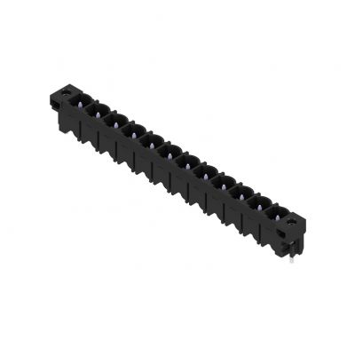 WEIDMULLER SL 7.62HP/12/180LF 3.2 SN BK BX Wtyki PCB (złącza płyty), 7.62 mm, Liczba biegunów: 12, kąt odejścia: 180° 1141190000 /18szt./ (1141190000)