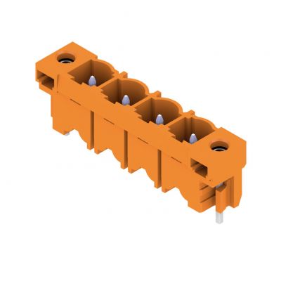 WEIDMULLER SL 7.62HP/04/180LF 3.2 SN OR BX Wtyki PCB (złącza płyty), 7.62 mm, Liczba biegunów: 4, kąt odejścia: 180° 1141220000 /42szt./ (1141220000)