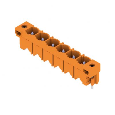 WEIDMULLER SL 7.62HP/06/180LF 3.2 SN OR BX Wtyki PCB (złącza płyty), 7.62 mm, Liczba biegunów: 6, kąt odejścia: 180° 1141240000 /30szt./ (1141240000)