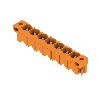 WEIDMULLER SL 7.62HP/07/180LF 3.2 SN OR BX Wtyki PCB (złącza płyty), 7.62 mm, Liczba biegunów: 7, kąt odejścia: 180° 1141250000 /30szt./ (1141250000)