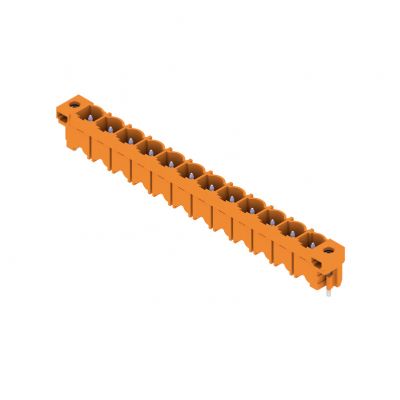 WEIDMULLER SL 7.62HP/12/180LF 3.2 SN OR BX Wtyki PCB (złącza płyty), 7.62 mm, Liczba biegunów: 12, kąt odejścia: 180° 1141300000 /18szt./ (1141300000)