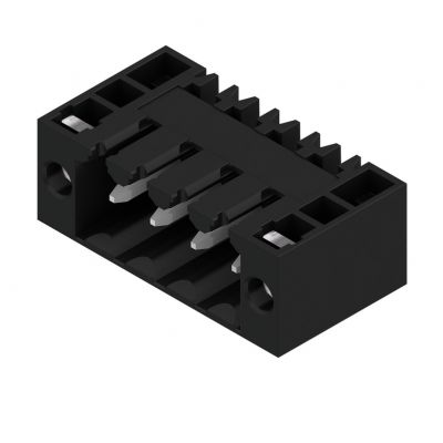 WEIDMULLER SL 3.50/04/90F 3.2SN BK BX Wtyki PCB (złącza płyty), 3.50 mm, Liczba biegunów: 4, kąt odejścia: 90° 1141500000 /100szt./ (1141500000)