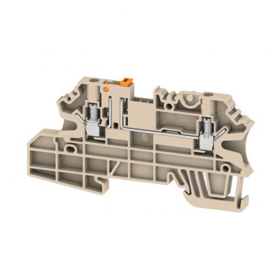 WEIDMULLER WMF 2.5 DI Bloki odczepów probierczych, złącze śrubowe, 2.5 mm², 500 V, 20 A, obrotowy, Separacja poprzeczna: bez, zintegrowane gniazdo kontrolne: Nie, TS 35, Ci 1143020000 /50szt./ (1143020000)