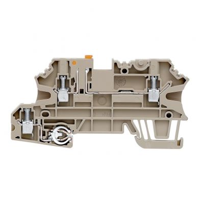 WEIDMULLER WMF 2.5 DI PE Bloki odczepów probierczych, złącze śrubowe, 2.5 mm², 500 V, 20 A, obrotowy, Separacja poprzeczna: bez, zintegrowane gniazdo kontrolne: Nie, TS 35, Ci 1143030000 /50szt./ (1143030000)