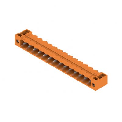 WEIDMULLER SL 5.08HC/14/90F 3.2SN OR BX Wtyki PCB (złącza płyty), 5.08 mm, Liczba biegunów: 14, kąt odejścia: 90° 1149010000 /18szt./ (1149010000)