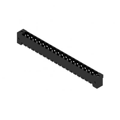 WEIDMULLER SL 5.08HC/19/180F 3.2SN BK BX Wtyki PCB (złącza płyty), 5.08 mm, Liczba biegunów: 19, kąt odejścia: 180° 1149020000 /12szt./ (1149020000)