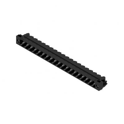 WEIDMULLER SL 5.08HC/19/90LF 3.2SN BK BX Wtyki PCB (złącza płyty), 5.08 mm, Liczba biegunów: 19, kąt odejścia: 90° 1150530000 /12szt./ (1150530000)