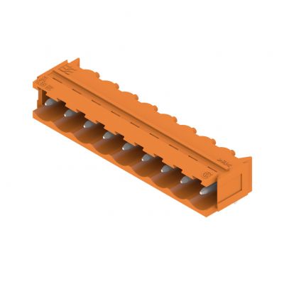 WEIDMULLER SL 5.08HC/09/90B 3.2SN OR BX Wtyki PCB (złącza płyty), 5.08 mm, Liczba biegunów: 9, kąt odejścia: 90° 1154840000 /50szt./ (1154840000)