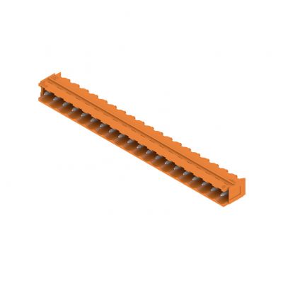 WEIDMULLER SL 5.08HC/20/90B 3.2SN OR BX Wtyki PCB (złącza płyty), 5.08 mm, Liczba biegunów: 20, kąt odejścia: 90° 1154970000 /20szt./ (1154970000)