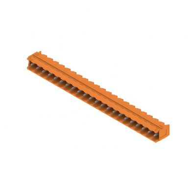 WEIDMULLER SL 5.08HC/22/90B 3.2SN OR BX Wtyki PCB (złącza płyty), 5.08 mm, Liczba biegunów: 22, kąt odejścia: 90° 1154990000 /20szt./ (1154990000)