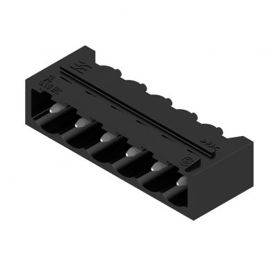WEIDMULLER SL 5.08HC/06/90G 3.2SN BK BX Wtyki PCB (złącza płyty), 5.08 mm, Liczba biegunów: 6, kąt odejścia: 90° 1155370000 /50szt./ (1155370000)