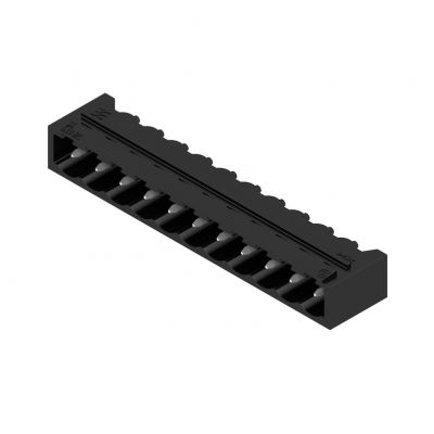WEIDMULLER SL 5.08HC/11/90G 3.2SN BK BX Wtyki PCB (złącza płyty), 5.08 mm, Liczba biegunów: 11, kąt odejścia: 90° 1155420000 /50szt./ (1155420000)