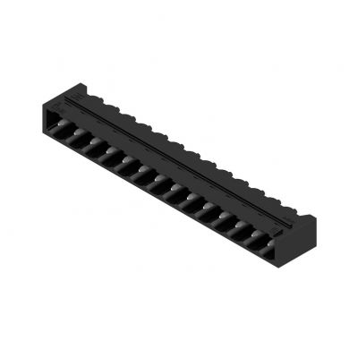 WEIDMULLER SL 5.08HC/14/90G 3.2SN BK BX Wtyki PCB (złącza płyty), 5.08 mm, Liczba biegunów: 14, kąt odejścia: 90° 1155450000 /50szt./ (1155450000)