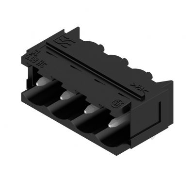 WEIDMULLER SL 5.08HC/04/90B 3.2SN BK BX Wtyki PCB (złącza płyty), 5.08 mm, Liczba biegunów: 4, kąt odejścia: 90° 1155600000 /100szt./ (1155600000)