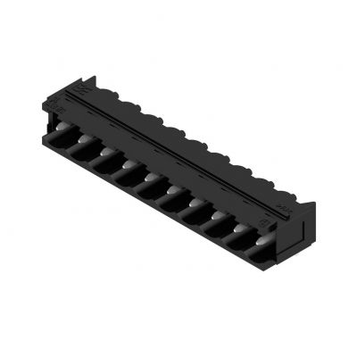WEIDMULLER SL 5.08HC/10/90B 3.2SN BK BX Wtyki PCB (złącza płyty), 5.08 mm, Liczba biegunów: 10, kąt odejścia: 90° 1155670000 /50szt./ (1155670000)