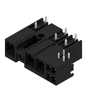 WEIDMULLER SV 7.62HP/03/270MF2 SC/04R SN BK BX Złącze hybrydowe (przyłącze płytki), 7.62 mm, Liczba biegunów: 3, kąt odejścia: 270° 1156140000 /48szt./ (1156140000)