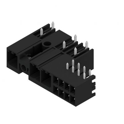 WEIDMULLER SV 7.62HP/03/270MSF2 SC/08R SN BK BX Złącze hybrydowe (przyłącze płytki), 7.62 mm, Liczba biegunów: 3, kąt odejścia: 270° 1156210000 /36szt./ (1156210000)