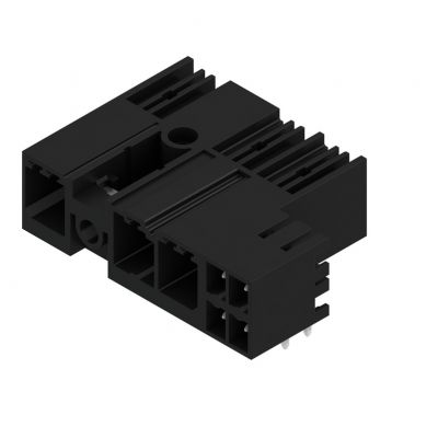 WEIDMULLER SV 7.62HP/03/90MF2 SC/04R SN BK BX Złącze hybrydowe (przyłącze płytki), 7.62 mm, Liczba biegunów: 3, kąt odejścia: 90° 1156230000 /48szt./ (1156230000)