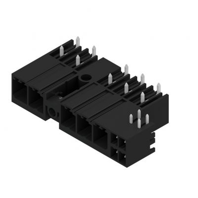 WEIDMULLER SV 7.62HP/05/270MSF3 SC/04R SN BK BX Złącze hybrydowe (przyłącze płytki), 7.62 mm, Liczba biegunów: 5, kąt odejścia: 270° 1156370000 /30szt./ (1156370000)