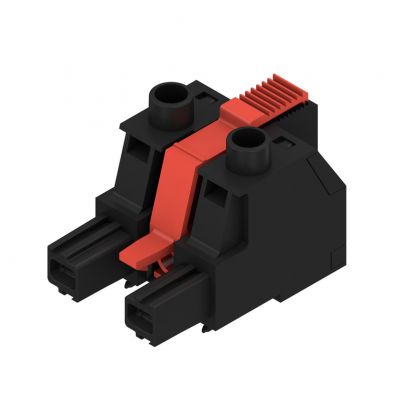 WEIDMULLER BUZ 10.16IT/02/180MF AG BK BX Wtyk PCB (złącze wiązki), 10.16 mm, Liczba biegunów: 2, kąt odejścia: 180°, Przyłącze z jarzmem 1156600000 /30szt./ (1156600000)