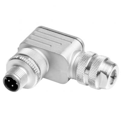WEIDMULLER SAISW-4/8S-M12-4P D-COD Wtyczka okrągła (możliwość dostosowania), złącze męskie, kątowe, złącze śrubowe, M12, 0.14 mm², 0.75 mm², 6 - 8 mm, Liczba biegunów: 4, Przyłącze ekra 1160550000 /1s (1160550000)