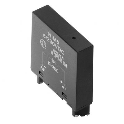 WEIDMULLER RIM 5 6/230VDC Obwód zabezpieczający (przekaźnik), D-SERIES, 6…230 V DC, Dioda zwrotna, Wskazanie statusu: Nie 1174650000 /10szt./ (1174650000)