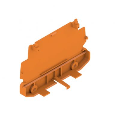 WEIDMULLER AP 110 OR Płyta zamykająca, RS 100  pomarańczowy, Płyta zamykająca, Szerokość: 27.2 mm 1185260000 /10szt./ (1185260000)