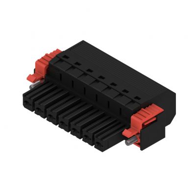 WEIDMULLER BVF 7.62HP/07/180SF SN BK BX Wtyk PCB (złącze wiązki), 7.62 mm, Liczba biegunów: 7, PUSH IN 1190590000 /20szt./ (1190590000)