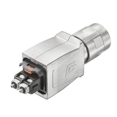 WEIDMULLER IE-PS-V14M-2SC-POF Złącze światłowodowe, IP67, złącze 1: SCRJ, Przyłącze 2: System szybkiego łączenia: zagniatanie, cięcie, POF 1191550000 /10szt./ (1191550000)