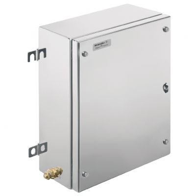 WEIDMULLER KTB MH 352615 S4N4 Metalowa obudowa iskrobezpieczna, 260 x 350 x 150 mm, nieobrobiony, Płytka kołnierzowa: Tak, na dole, u góry, z lewej strony, z prawej strony, 4 zawia 1194840002 /1szt./ (1194840002)