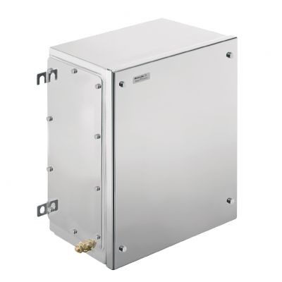 WEIDMULLER KTB FS 403020 S4E0 Metalowa obudowa iskrobezpieczna, 300 x 400 x 200 mm, element polerowany elektrolitycznie, Płytka kołnierzowa: Nie, M6 wkręty o łbie sześciokątnym z r 1196050000 /1szt./ (1196050000)