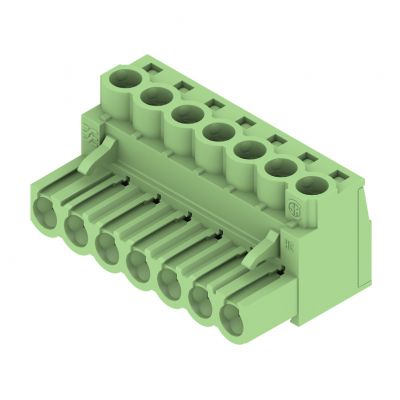 WEIDMULLER BLZP 5.00HC/07/180 SN GN BX Wtyk PCB (złącze wiązki), 5.00 mm, Liczba biegunów: 7, Przyłącze z jarzmem 1205020000 /48szt./ (1205020000)