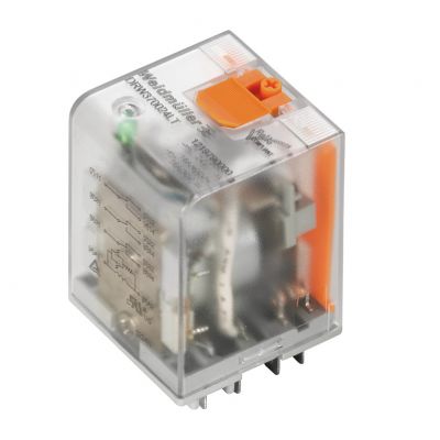 WEIDMULLER DRH275548LT Przekaźnik mocy, 48 V AC, Czerwona dioda LED, 1 NO contact and 1 NC contact with blow-out magnet (AgSnO) , 250 V AC, 16 A, Przycisk testowy: tak (zamy 1220110000 /10szt./ (1220110000)