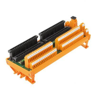 WEIDMULLER FTA-C300-32DI-LD-S Moduł interfejsu z przekaźnikami, LP2N 5.08mm, złącze śrubowe, SLDV-THR 5.08, 64 biegunów, 1-drutowe, wskaźnik stanu LED na kanał: zielony, separacja 1222940000 /1szt./ (1222940000)