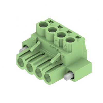 WEIDMULLER BLZP 5.08HC/04/180F SN GN BX Wtyk PCB (złącze wiązki), 5.08 mm, Liczba biegunów: 4, Przyłącze z jarzmem 1223800000 /60szt./ (1223800000)