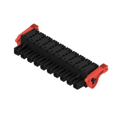 WEIDMULLER BLF 7.62HP/10/180LR SN BK BX Wtyk PCB (złącze wiązki), 7.62 mm, Liczba biegunów: 10, PUSH IN 1227460000 /18szt./ (1227460000)