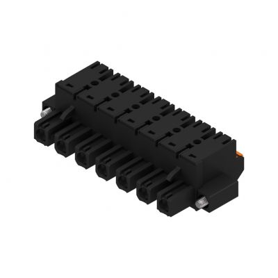 WEIDMULLER BLF 7.62HP/07/180F SN BK BX Wtyk PCB (złącze wiązki), 7.62 mm, Liczba biegunów: 7, PUSH IN 1227510000 /24szt./ (1227510000)