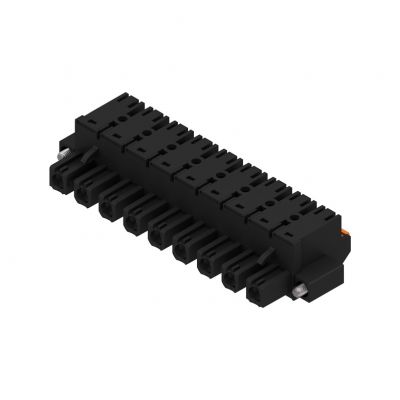 WEIDMULLER BLF 7.62HP/09/180F SN BK BX Wtyk PCB (złącze wiązki), 7.62 mm, Liczba biegunów: 9, PUSH IN 1227530000 /18szt./ (1227530000)